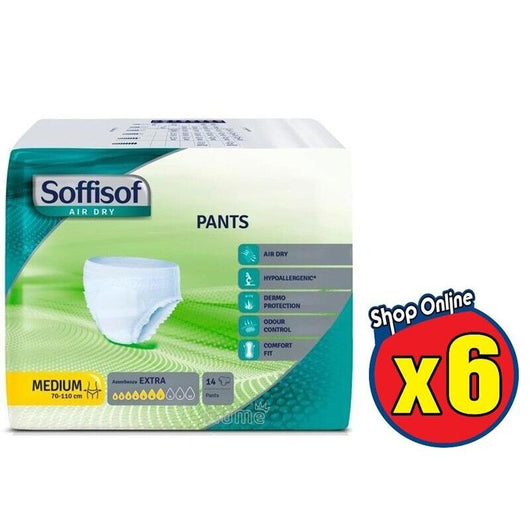 6 SOFFISOF PANTS ASSORBENZA 7 EXTRA MISURA MEDIUM DA 14 PZ