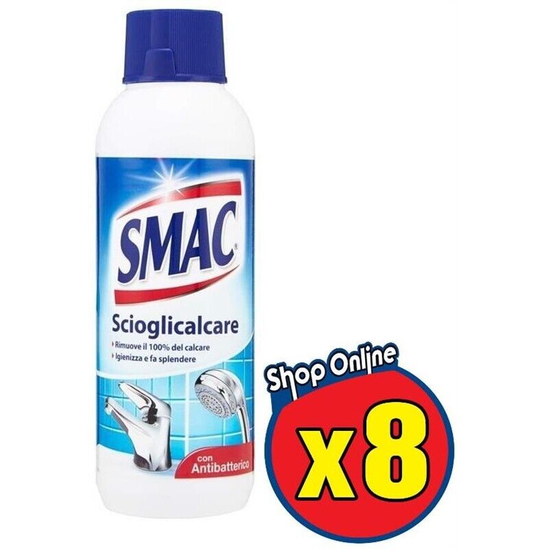8 SMAC DETERGENTE SCIOGLICALCARE CON ANTIBATTERICO