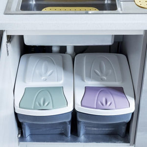 BAMA PATTUMIERA POKER TRIS PER RACCOLTA DIFFERENZIATA 20LT 3PZ