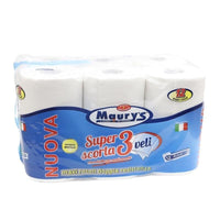 MAURY'S CARTA IGIENICA 12 ROTOLI A 3 VELI  GR1600