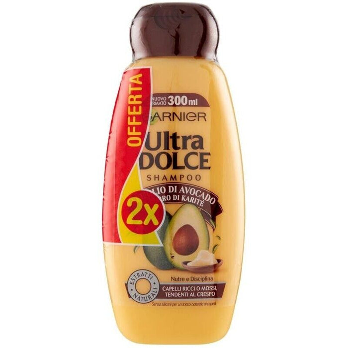 2 ULTRA DOLCE SHAMPOO CON AVOCADO E KARITE 300ML