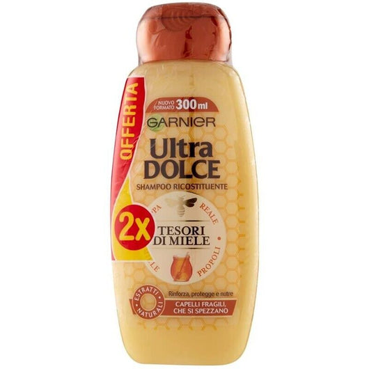 2 ULTRA DOLCE SHAMPOO TESORI DI MIELE 300ML