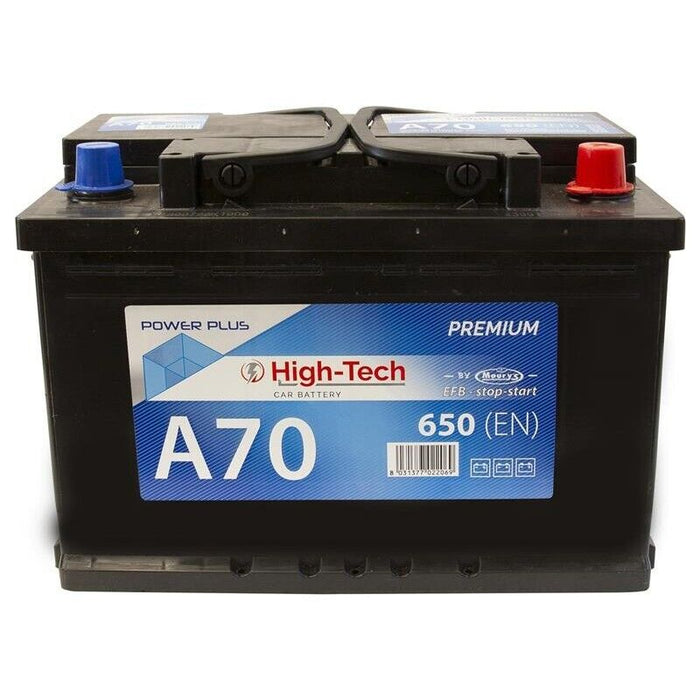 HIGH-TECH BATTERIA AUTO STOP/START 70 AH EN 650