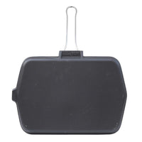 BISTECCHIERA DIETELLA IN GHISA INOSSIDABILE 23 X 36 CM PER FORNELLI A GAS, ELETTRICI E PIASTRE A INDUZIONE