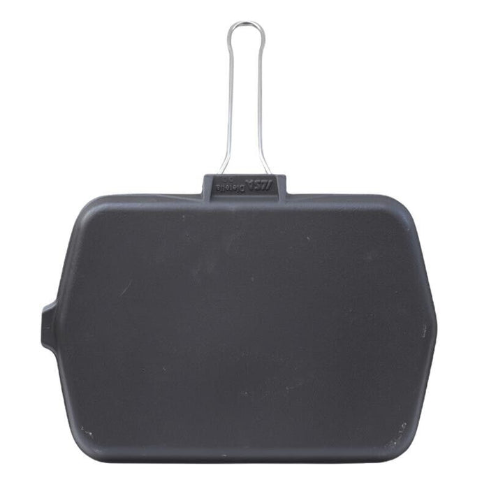 BISTECCHIERA DIETELLA IN GHISA INOSSIDABILE 23 X 36 CM PER FORNELLI A GAS, ELETTRICI E PIASTRE A INDUZIONE
