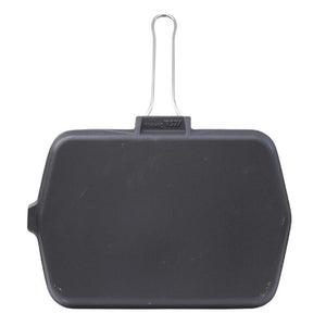 BISTECCHIERA DIETELLA IN GHISA INOSSIDABILE 23 X 36 CM PER FORNELLI A GAS, ELETTRICI E PIASTRE A INDUZIONE