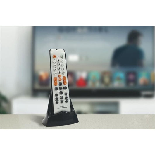 TELECOMANDO TV UNIVERSALE CON BASE E INDICATORE LUMINOSO