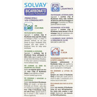 SOLVAY BICARBONATO DI SODIO PURISSIMO 500 GR