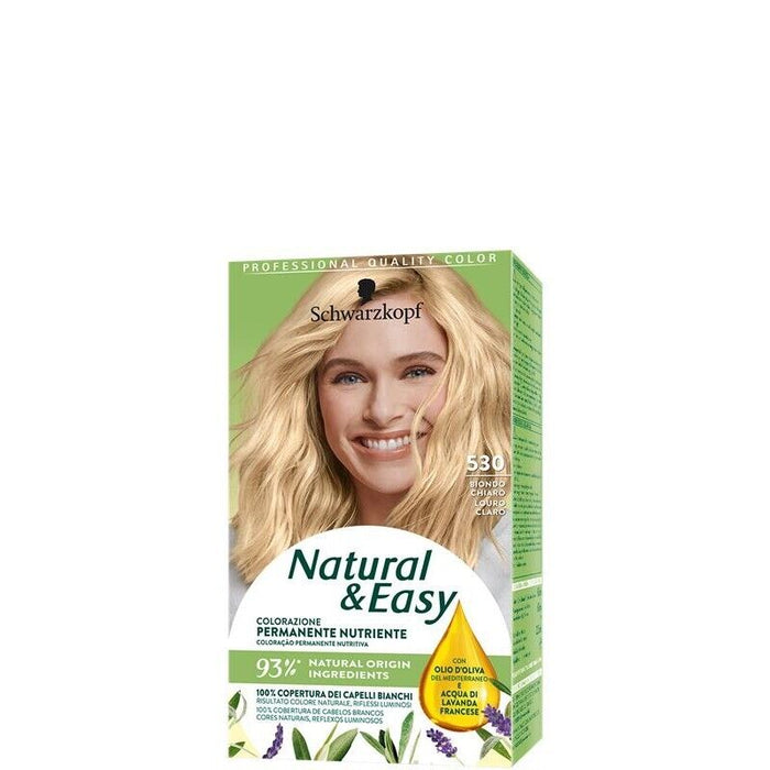 NATURAL & EASY TINTA PER CAPELLI 530 BIONDO CHIARO