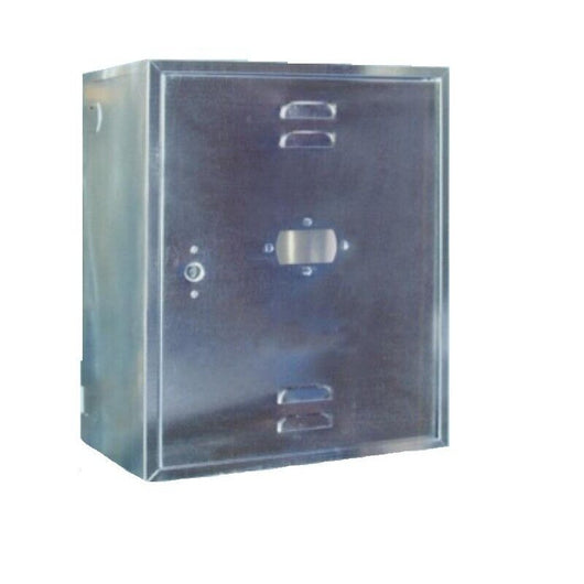 ARMADIETTO PER CONTATORI GAS IN LAMIERA ZINCATA 70 X 40 X 25 CM