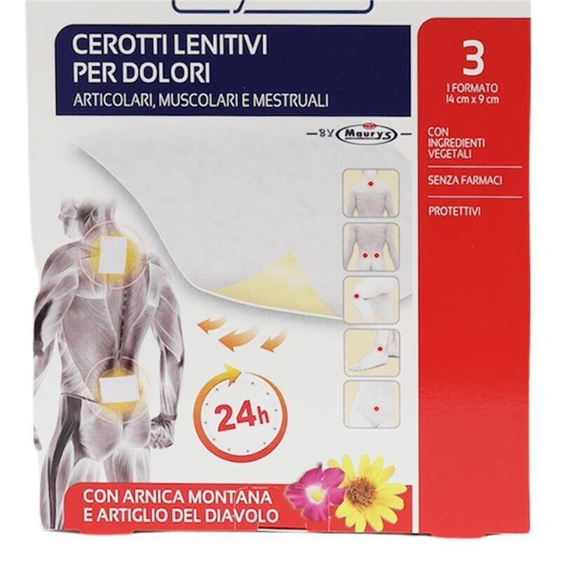 MAURY'S CEROTTI ALL'ARNICA IN CONFEZIONE DA 3 PEZZI