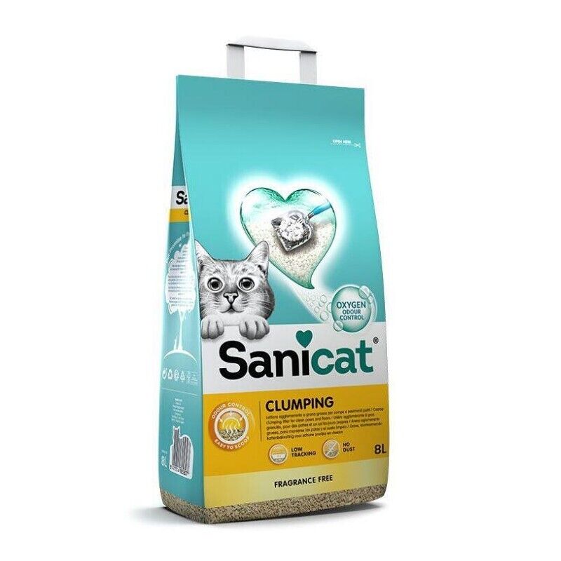 SANICAT LETTIERA 8 LT CLUMPING OXYGEN