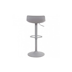 SGABELLO MERANO IN COLORE GRIGIO 43 X 44 X H75/96 CM