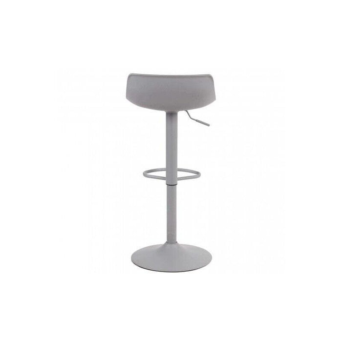 SGABELLO MERANO IN COLORE GRIGIO 43 X 44 X H75/96 CM