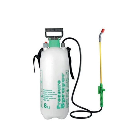 VAPORIZZATORE A PRESSIONE 8 LT LANCIA IN FIBRA DI VETRO E UGELLI IN PLASTICA OKP