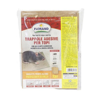 TRAPPOLE ADESIVE PER TOPI IN CONFEZIONE DA 2 PEZZI USA E GETTA