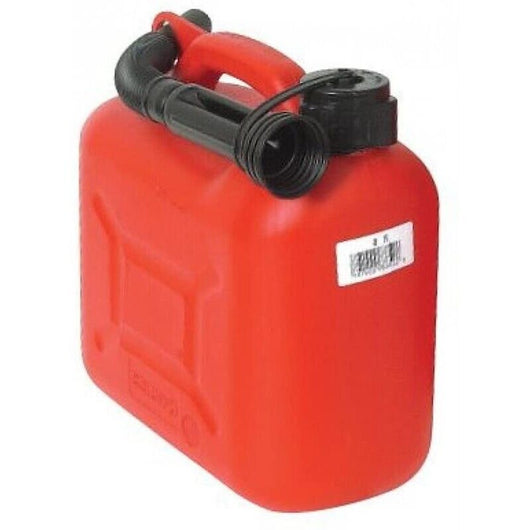 TANICA PORTA BENZINA IN PLASTICA CON CAPIENZA DA 5 LITRI