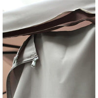 AULUS GAZEBO DA GIARDINO 3 X 4 MT IN ALLUMINIO COMPLETO DI PARETI LATERALI