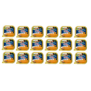 SET 18 CONFEZIONI MIGLIOR CANE PATE' CON VITELLO E CAROTE 300 GRAMMI