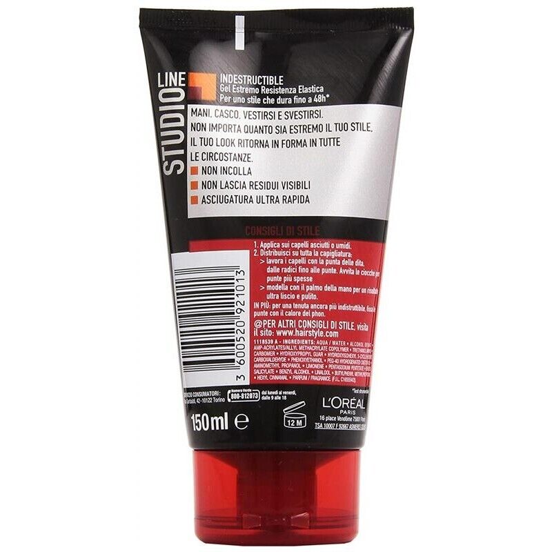 STUDIO LINE GEL INDESTRUCTIBLE IN FORMATO DA 150 ML