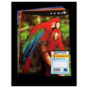 MONOCOLORE QUADERNI IN FORMATO A4  IN CONFEZIONE DA 3 PEZZI RIGO C