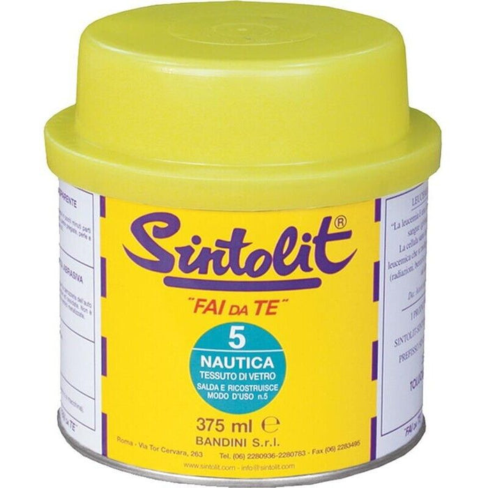 SINTOLIT STUCCO NAUTICA CON FIBRE DI VETRO IN CONFEZIONE DA 370 ML
