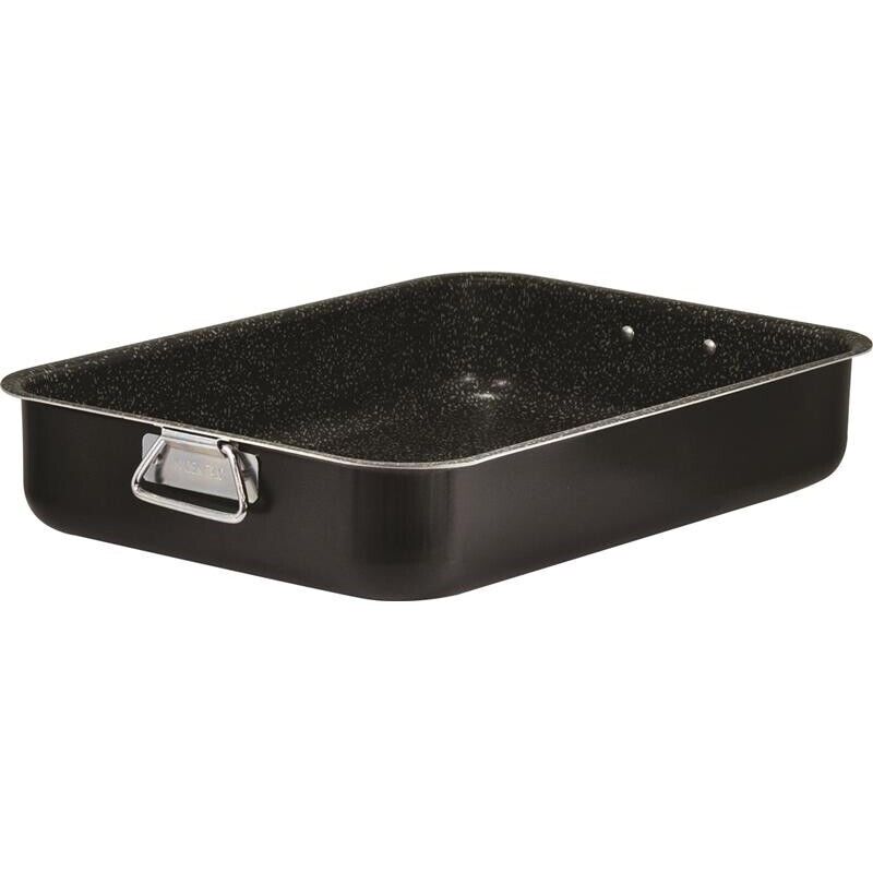 BLACK STONE ROSTIERA RETTANGOLARE ANTIADERENTE DA 40 CM