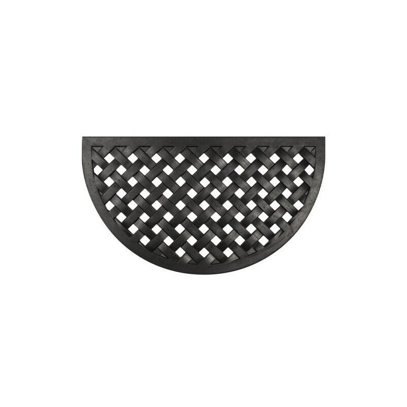 MAURY'S ZERBINO HONEY IN GOMMA PVC  40 X 70 CM COLORE NERO A MEZZALUNA