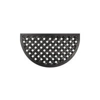 MAURY'S ZERBINO HONEY IN GOMMA PVC  40 X 70 CM COLORE NERO A MEZZALUNA