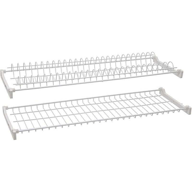 COPPIA RETI SCOLAPIATTI PER PENSILE CUCINA 76 CM