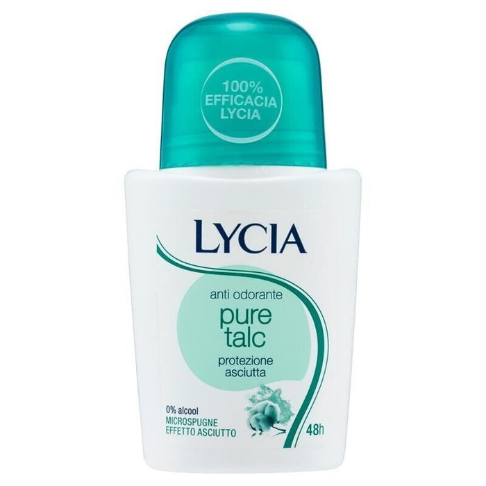 LYCIA DEODORANTE ROLL ON PURE TALC 50ML