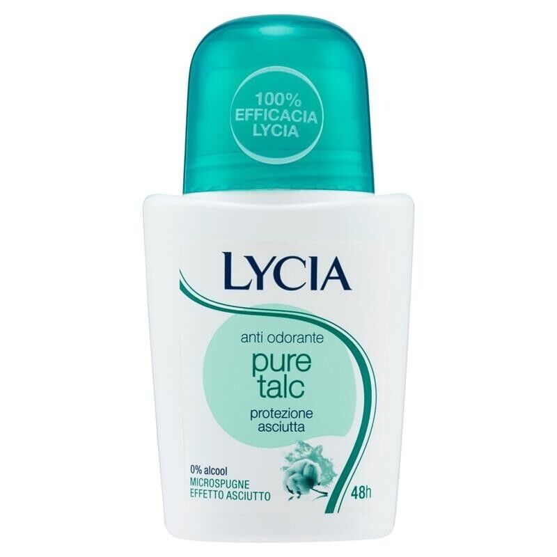 LYCIA DEODORANTE ROLL ON PURE TALC 50ML