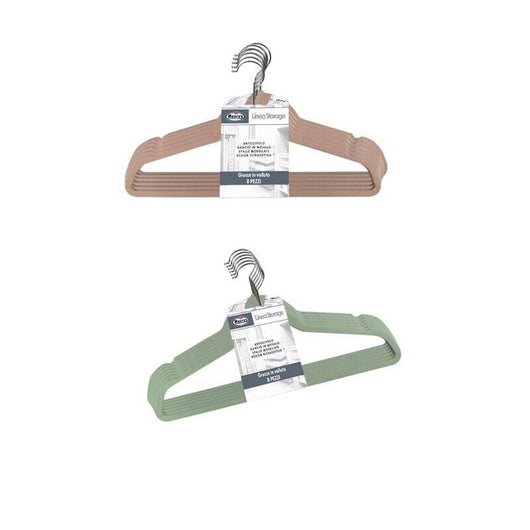 MAURY'S SET 8 STAMPELLE STORAGE IN VELLUTO ANTISCIVOLO