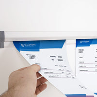 Barra Portacomande per Ordinazioni Ristoranti Pizzerie 150 cm in Alluminio Silver