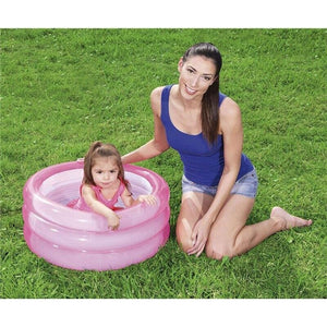 BESTWAY PISCINA GONFIABILE A 3 ANELLI PER BAMBINI 70X30 CM COLORE ASSORTITO
