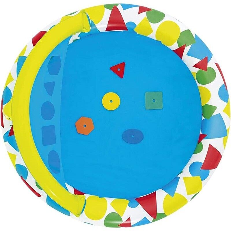 BESTWAY PISCINA SPLASH&LEARN GONFIABILE PER BAMBINI 120 X 117 X 46 CM