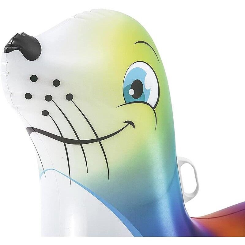 BESTWAY CAVALCABILE GONFIABILE A FORMA DI FOCA ALLEGRA 157 X 114CM