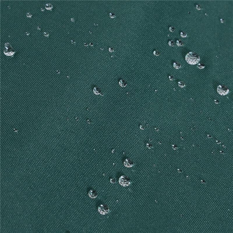 OMBRELLONE DA GIARDINO CON MANOVELLA E TESTA INCLINABILE 300 X 245 CM VERDE