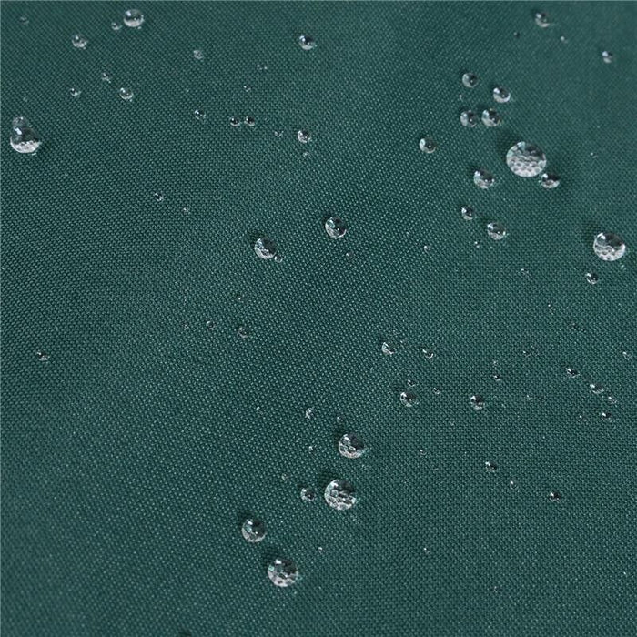 OMBRELLONE DA GIARDINO CON MANOVELLA E TESTA INCLINABILE 300 X 245 CM VERDE