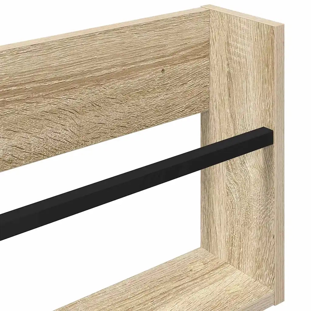 Scaffale per riviste Rovere Sonoma 80 x 12 x 30 cm CFW7264142