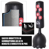 SACCO DA BOXE DA TERRA SACCO DA PUGILE FIT BOXE PER ADULTI E BAMBINI