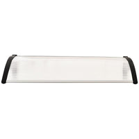 PENSILINA TETTOIA IMPERMEABILE E ANTI-UV IN POLICARBONATO 80 X 100 X 23 CM