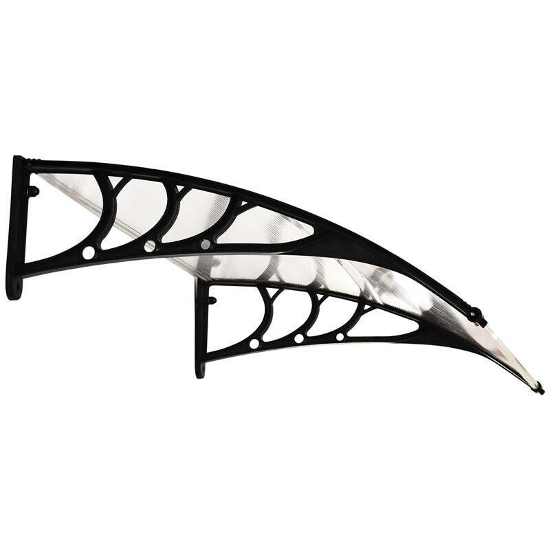 PENSILINA TETTOIA IMPERMEABILE E ANTI-UV IN POLICARBONATO 80 X 100 X 23 CM