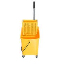 CARRELLO SECCHIO 20L CON SEPARATORE ACQUA E STRIZZATORE RIMOVIBILE IN PP