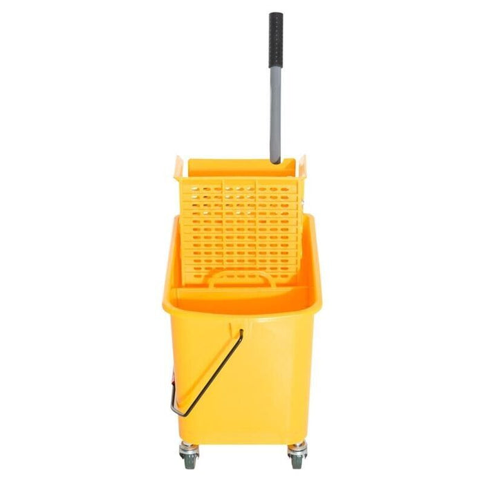 CARRELLO SECCHIO 20L CON SEPARATORE ACQUA E STRIZZATORE RIMOVIBILE IN PP