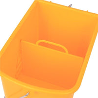 CARRELLO SECCHIO 20L CON SEPARATORE ACQUA E STRIZZATORE RIMOVIBILE IN PP