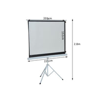 TELO PROIETTORE 100 POLLICI CON TREPPIEDI FORMATO 4:3