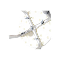 SGABELLO PER DOCCIA BAGNO ALTEZZA REGOLABILE ANTISCIVOLO, BIANCO