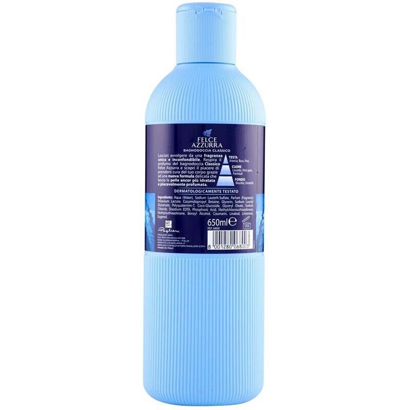 FELCE AZZURRA BAGNOSCHIUMA 650ML CLASSICO