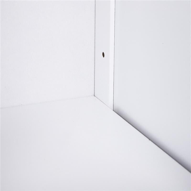 MOBILETTO DA BAGNO CON ANTA E CASSETTI 56 X 30 X 83 CM BIANCO